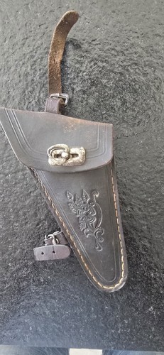 Alte fahrradtasche leder - alte,