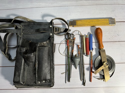 Alte vermessungstasche vintage - alte,